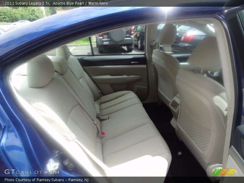 Azurite Blue Pearl / Warm Ivory 2011 Subaru Legacy 2.5i