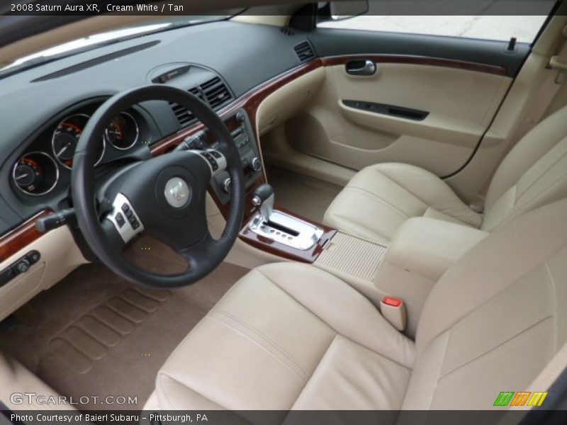 Tan Interior - 2008 Aura XR 