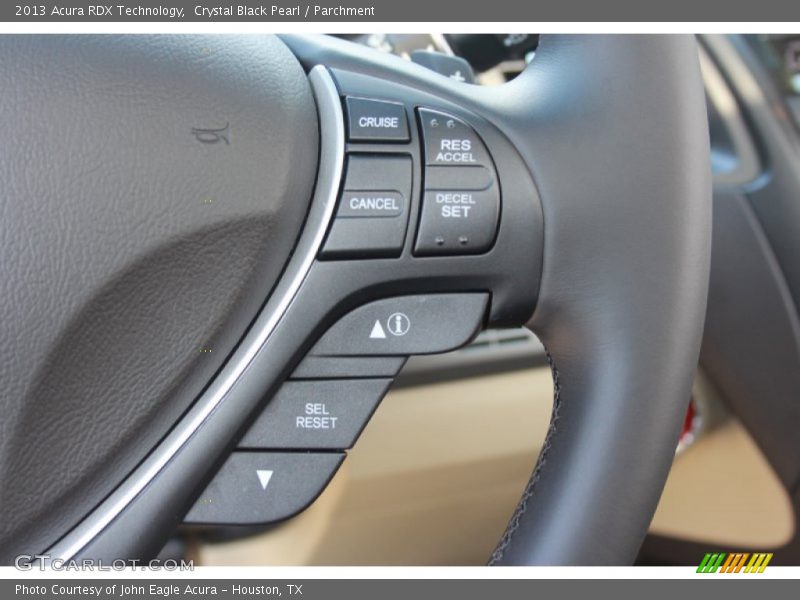 Crystal Black Pearl / Parchment 2013 Acura RDX Technology