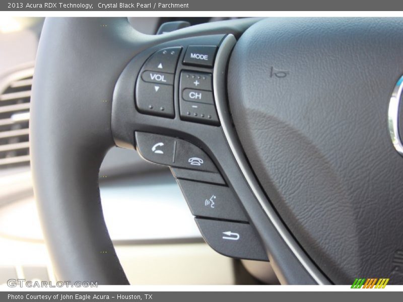 Crystal Black Pearl / Parchment 2013 Acura RDX Technology