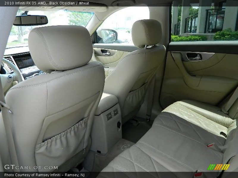 Black Obsidian / Wheat 2010 Infiniti FX 35 AWD
