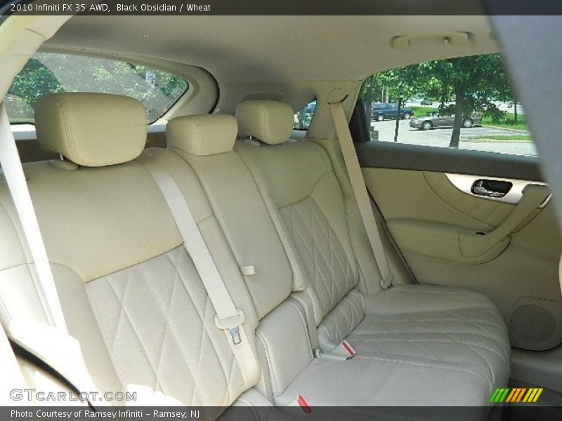 Black Obsidian / Wheat 2010 Infiniti FX 35 AWD