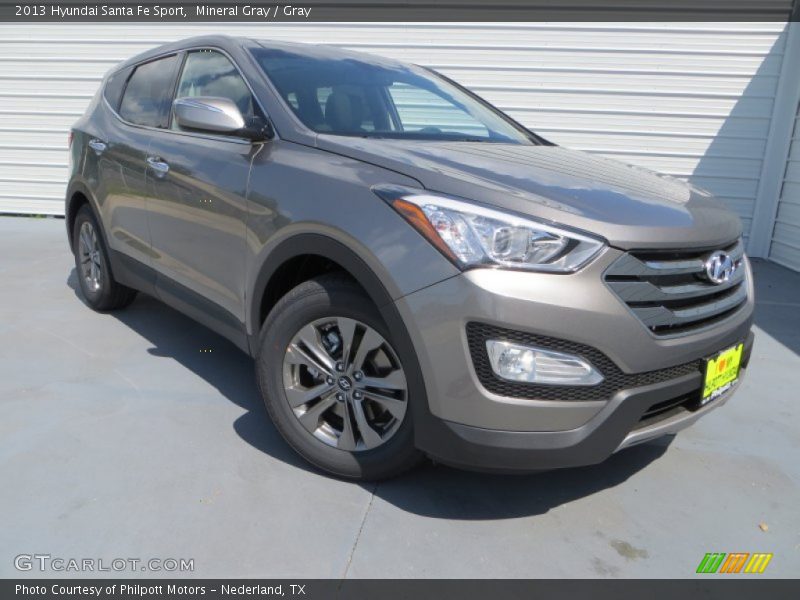 Mineral Gray / Gray 2013 Hyundai Santa Fe Sport