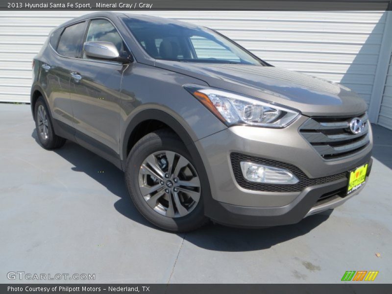 Mineral Gray / Gray 2013 Hyundai Santa Fe Sport