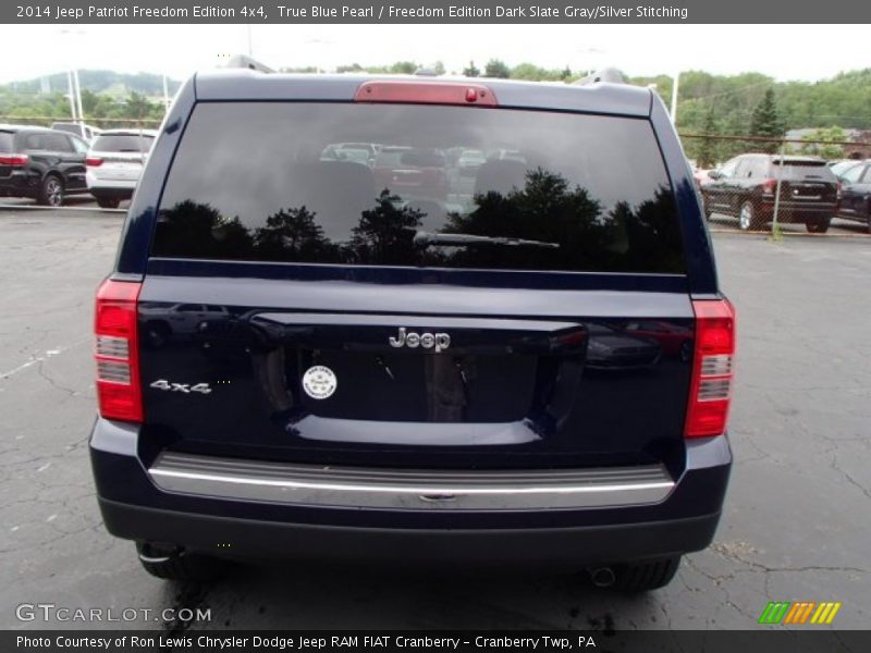 True Blue Pearl / Freedom Edition Dark Slate Gray/Silver Stitching 2014 Jeep Patriot Freedom Edition 4x4