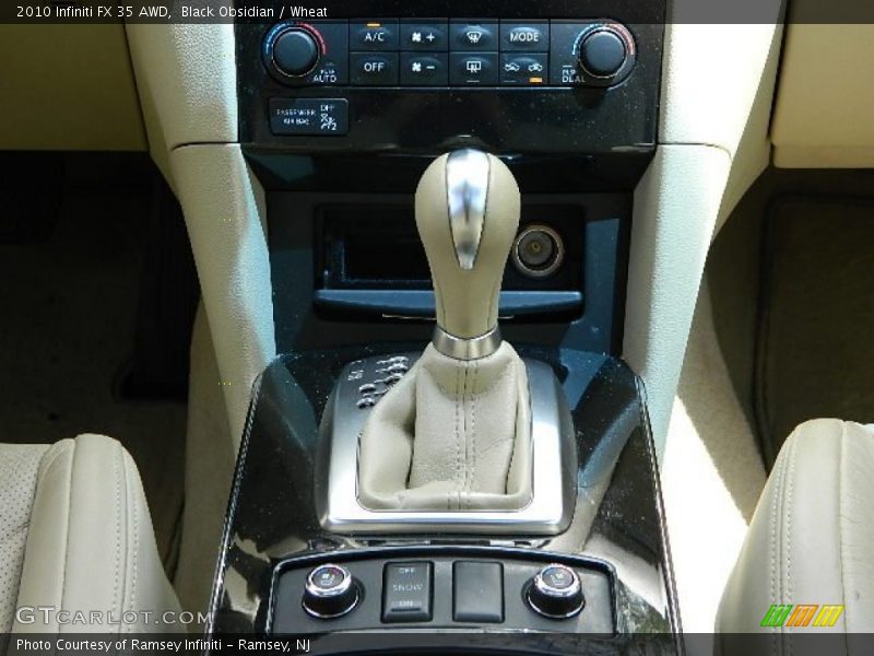 Black Obsidian / Wheat 2010 Infiniti FX 35 AWD