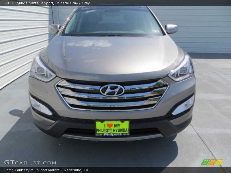 Mineral Gray / Gray 2013 Hyundai Santa Fe Sport