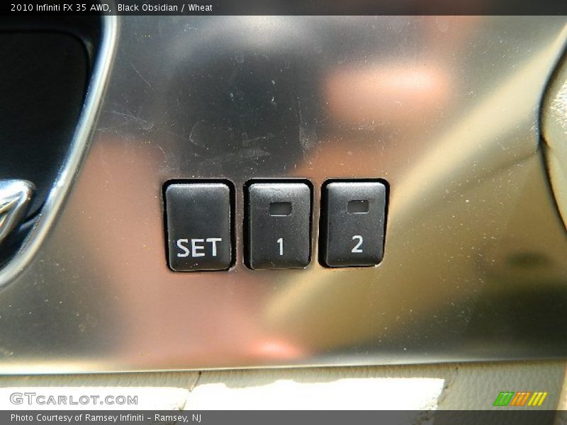 Black Obsidian / Wheat 2010 Infiniti FX 35 AWD