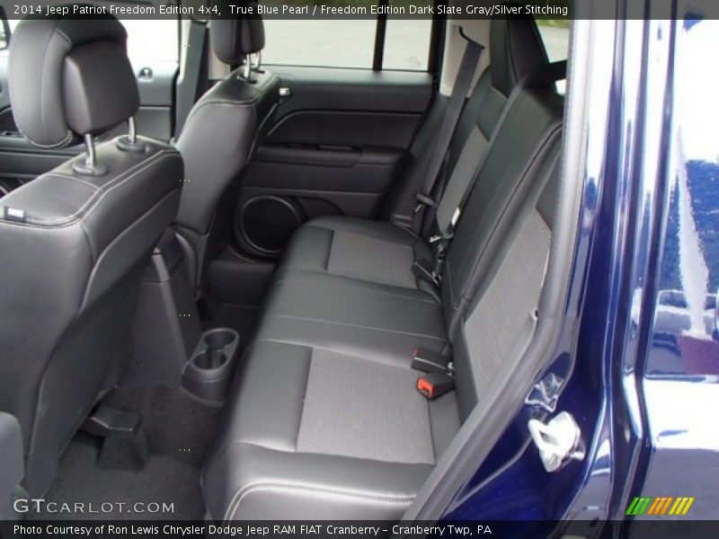 True Blue Pearl / Freedom Edition Dark Slate Gray/Silver Stitching 2014 Jeep Patriot Freedom Edition 4x4