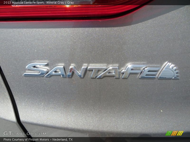 Mineral Gray / Gray 2013 Hyundai Santa Fe Sport