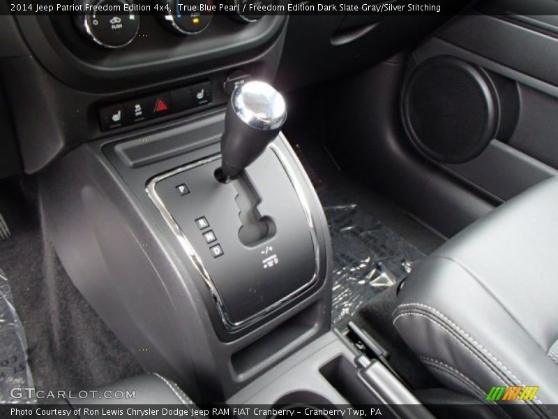True Blue Pearl / Freedom Edition Dark Slate Gray/Silver Stitching 2014 Jeep Patriot Freedom Edition 4x4