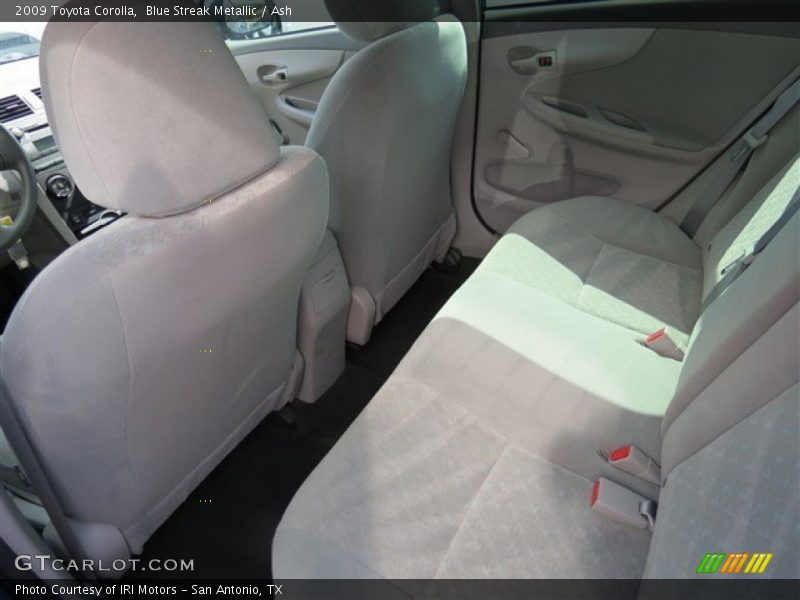 Blue Streak Metallic / Ash 2009 Toyota Corolla