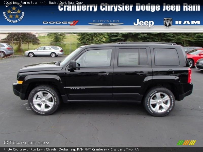 Black / Dark Slate Gray 2014 Jeep Patriot Sport 4x4