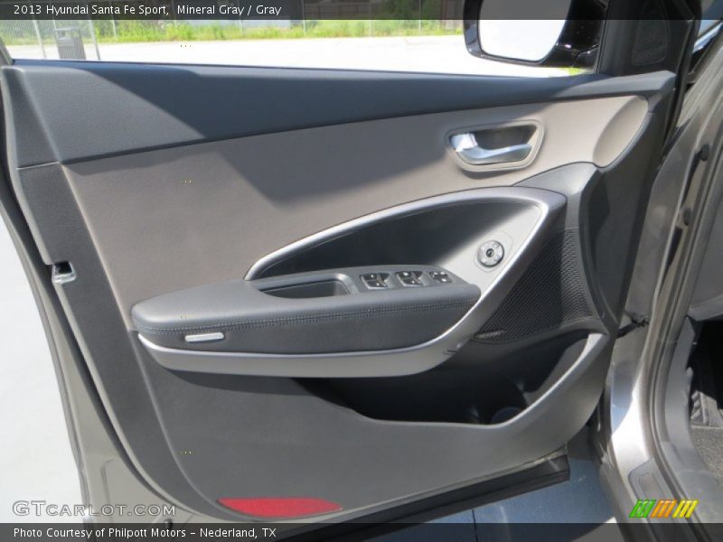 Mineral Gray / Gray 2013 Hyundai Santa Fe Sport