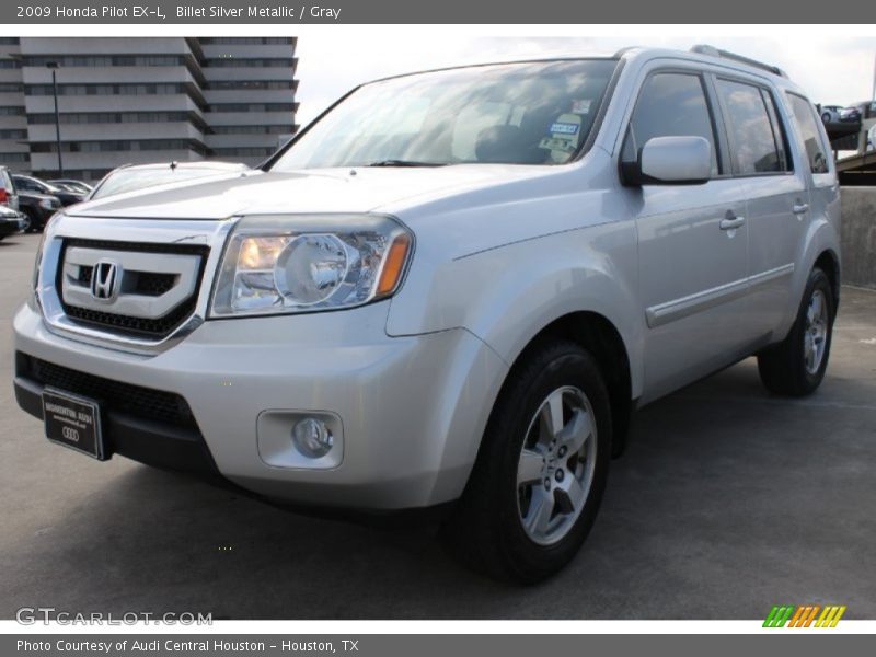 Billet Silver Metallic / Gray 2009 Honda Pilot EX-L