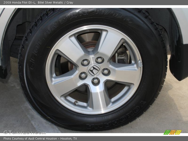 Billet Silver Metallic / Gray 2009 Honda Pilot EX-L