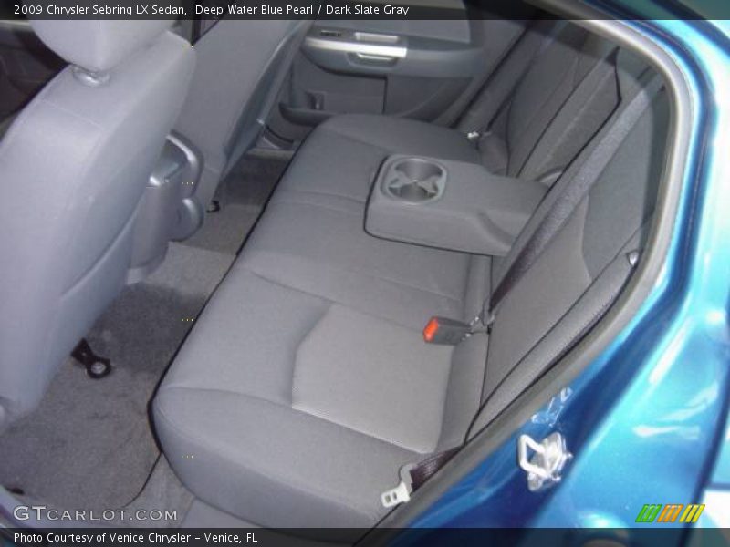 Deep Water Blue Pearl / Dark Slate Gray 2009 Chrysler Sebring LX Sedan