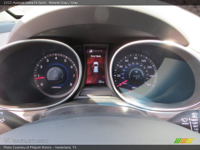 Mineral Gray / Gray 2013 Hyundai Santa Fe Sport
