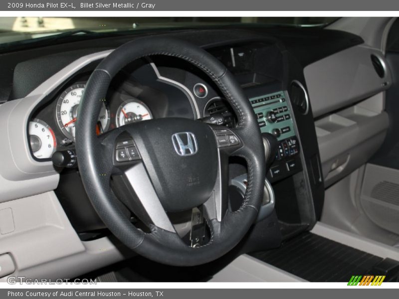 Billet Silver Metallic / Gray 2009 Honda Pilot EX-L