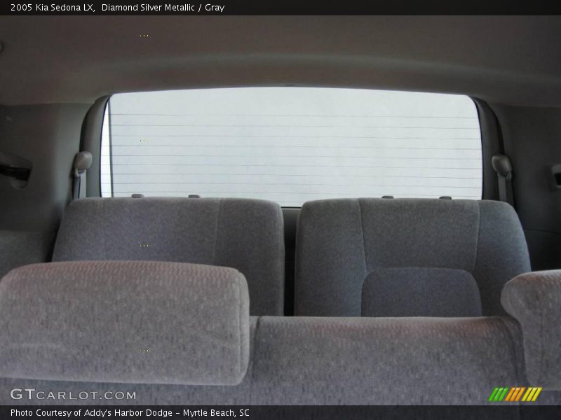 Diamond Silver Metallic / Gray 2005 Kia Sedona LX