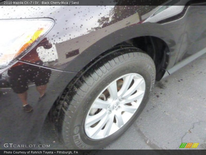 Black Cherry Mica / Sand 2010 Mazda CX-7 i SV