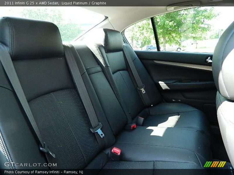 Liquid Platinum / Graphite 2011 Infiniti G 25 x AWD Sedan