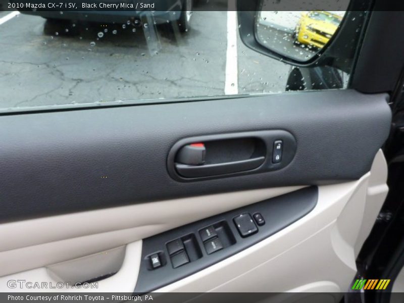 Black Cherry Mica / Sand 2010 Mazda CX-7 i SV