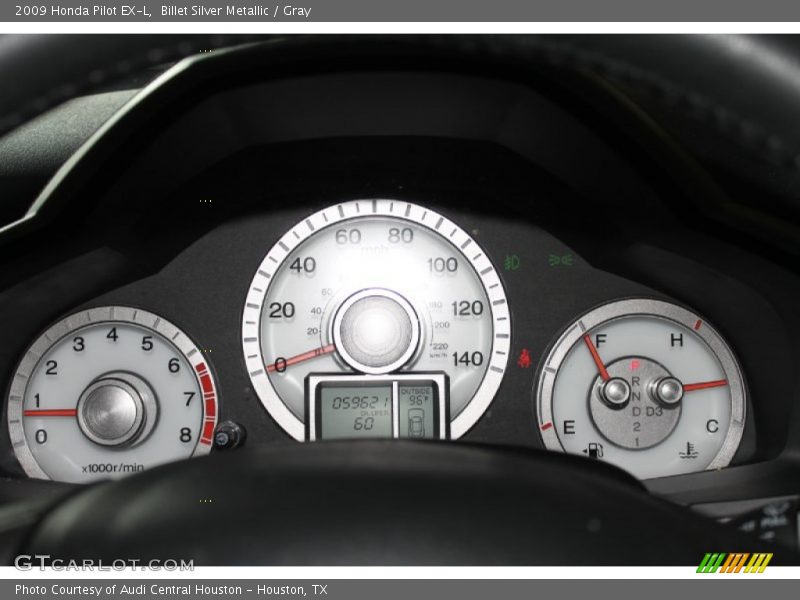 Billet Silver Metallic / Gray 2009 Honda Pilot EX-L