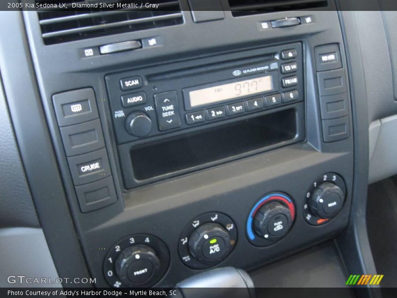 Diamond Silver Metallic / Gray 2005 Kia Sedona LX