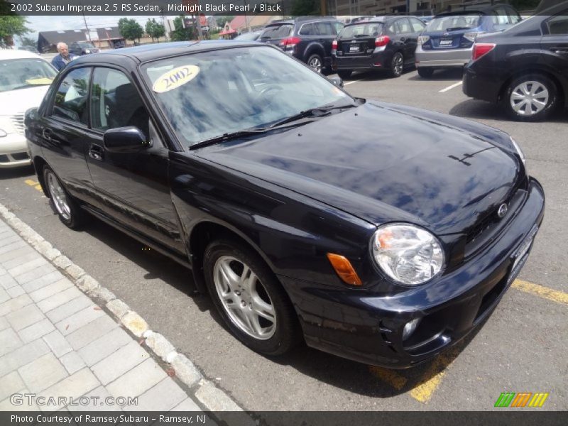 Front 3/4 View of 2002 Impreza 2.5 RS Sedan