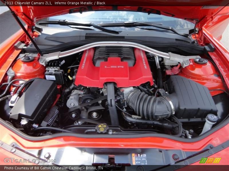  2013 Camaro ZL1 Engine - 6.2 Liter Eaton Supercharged OHV 16-Valve LSA V8