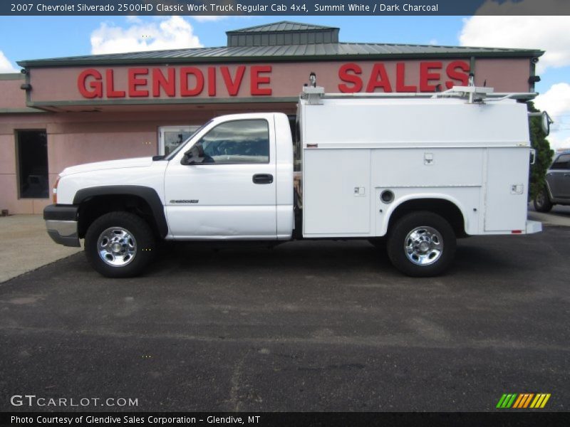 Summit White / Dark Charcoal 2007 Chevrolet Silverado 2500HD Classic Work Truck Regular Cab 4x4
