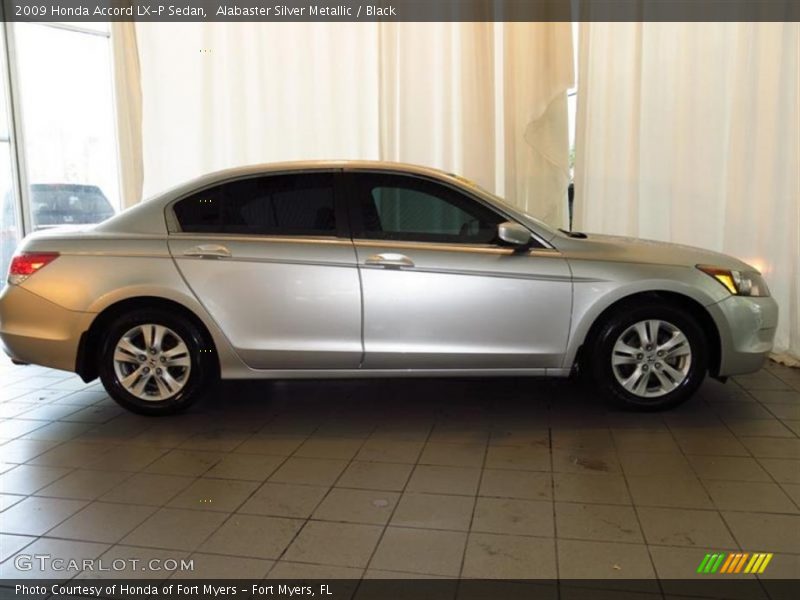 Alabaster Silver Metallic / Black 2009 Honda Accord LX-P Sedan