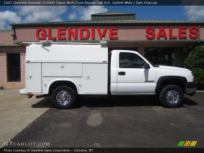Summit White / Dark Charcoal 2007 Chevrolet Silverado 2500HD Classic Work Truck Regular Cab 4x4
