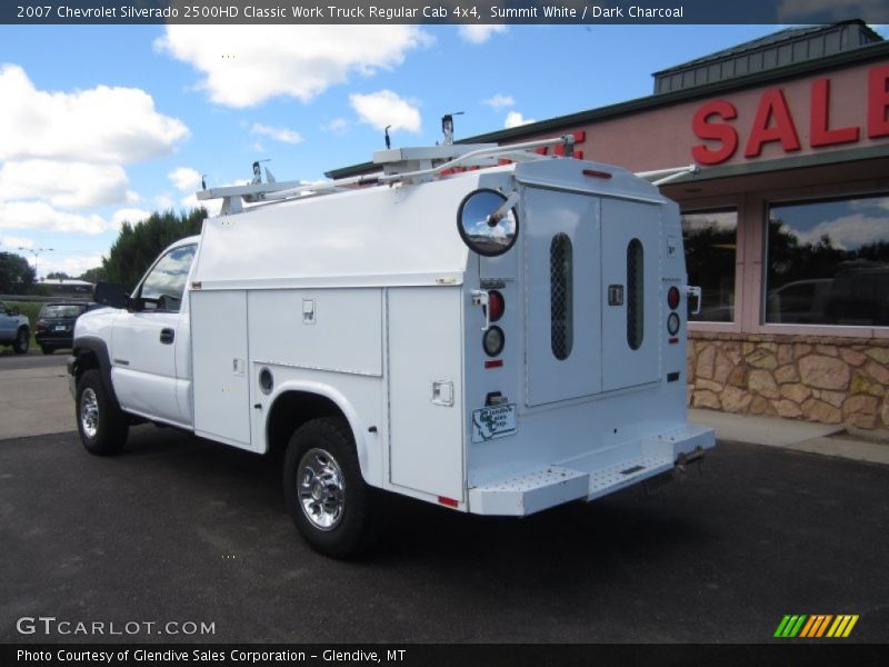 Summit White / Dark Charcoal 2007 Chevrolet Silverado 2500HD Classic Work Truck Regular Cab 4x4