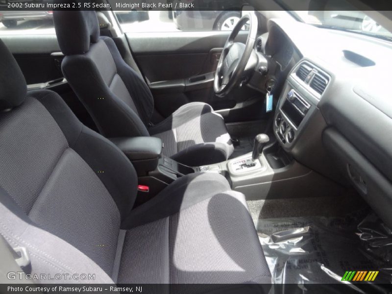 Front Seat of 2002 Impreza 2.5 RS Sedan