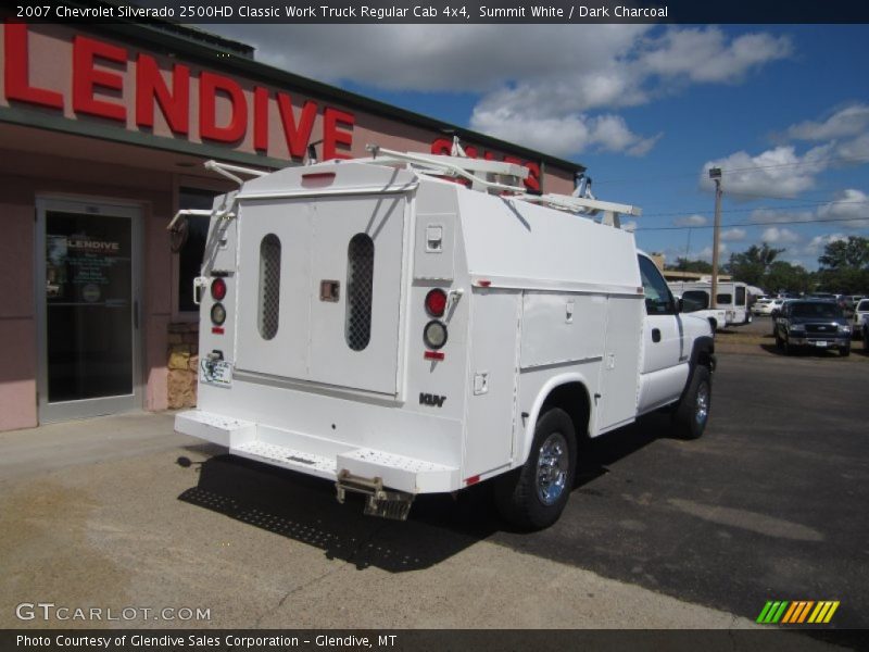 Summit White / Dark Charcoal 2007 Chevrolet Silverado 2500HD Classic Work Truck Regular Cab 4x4