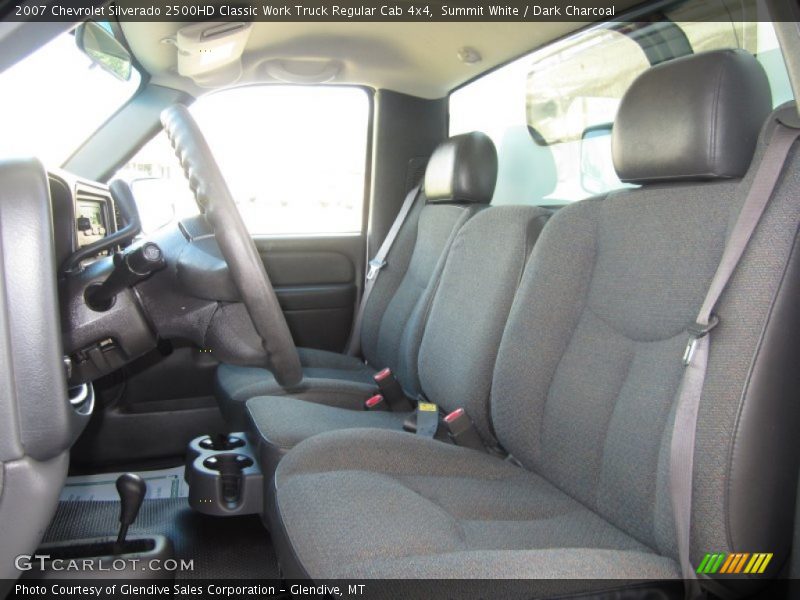 Summit White / Dark Charcoal 2007 Chevrolet Silverado 2500HD Classic Work Truck Regular Cab 4x4