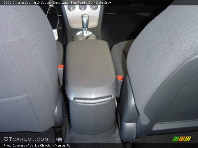 Deep Water Blue Pearl / Dark Slate Gray 2009 Chrysler Sebring LX Sedan