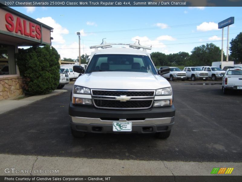 Summit White / Dark Charcoal 2007 Chevrolet Silverado 2500HD Classic Work Truck Regular Cab 4x4