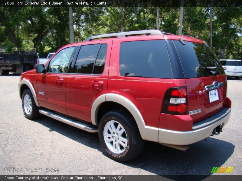 Redfire Metallic / Camel 2008 Ford Explorer Eddie Bauer