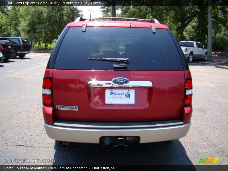 Redfire Metallic / Camel 2008 Ford Explorer Eddie Bauer