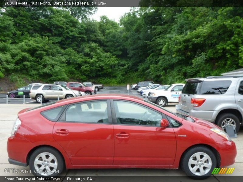  2006 Prius Hybrid Barcelona Red Metallic