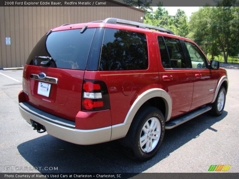 Redfire Metallic / Camel 2008 Ford Explorer Eddie Bauer