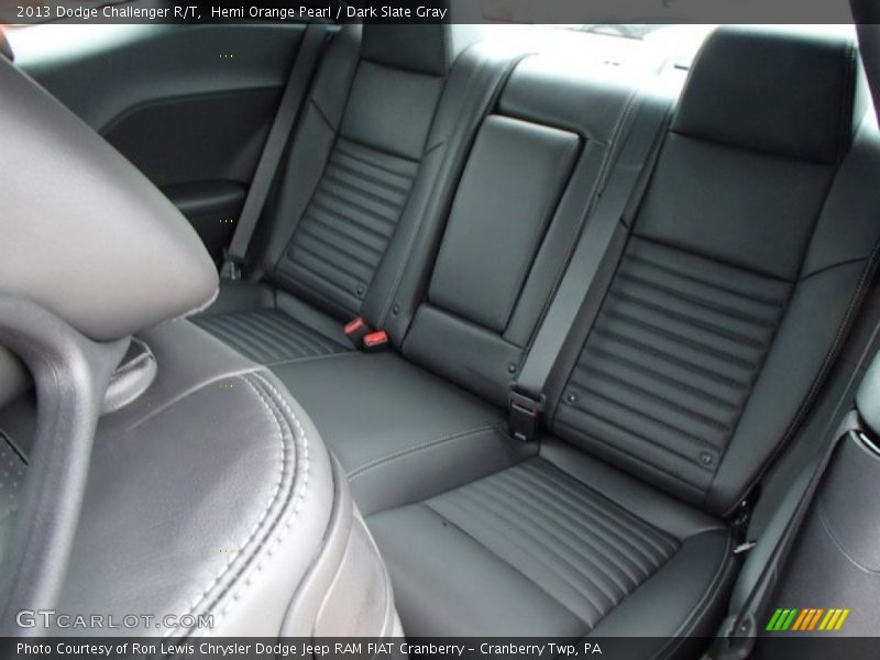 Rear Seat of 2013 Challenger R/T