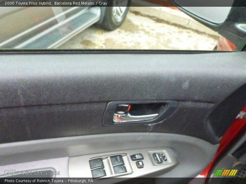 Barcelona Red Metallic / Gray 2006 Toyota Prius Hybrid