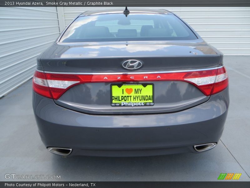 Smoke Gray Metallic / Graphite Black 2013 Hyundai Azera