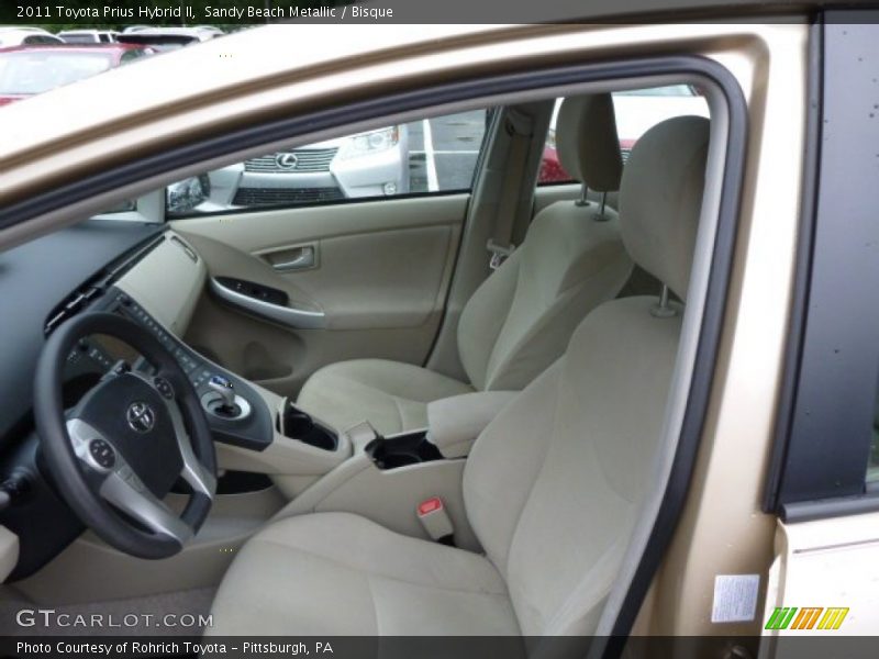 Sandy Beach Metallic / Bisque 2011 Toyota Prius Hybrid II