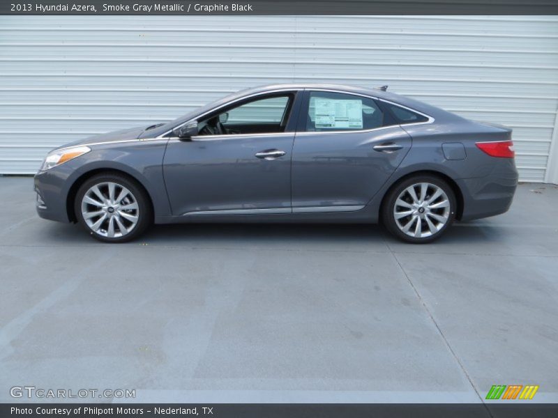 Smoke Gray Metallic / Graphite Black 2013 Hyundai Azera
