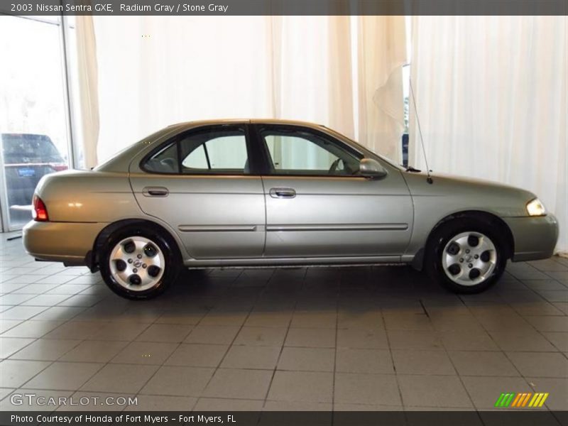 Radium Gray / Stone Gray 2003 Nissan Sentra GXE